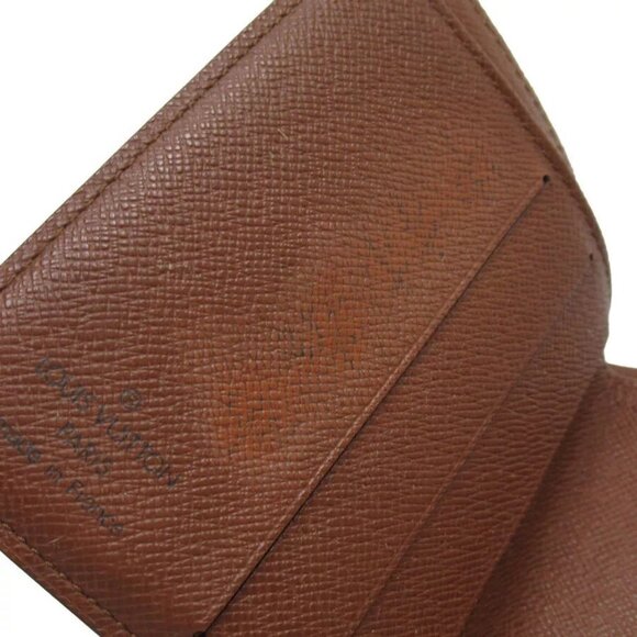 Auth LOUIS VUITTON Compact Zip Bifold Wallet Brown Monogram canvas - Picture 7 of 11